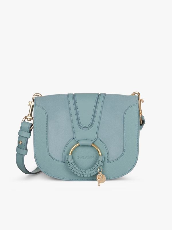 Chloé Bandolera Mujer Hana Azules Suede SPTH64527